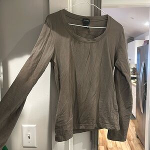 Athleta size S women long sleeve lounge shirt